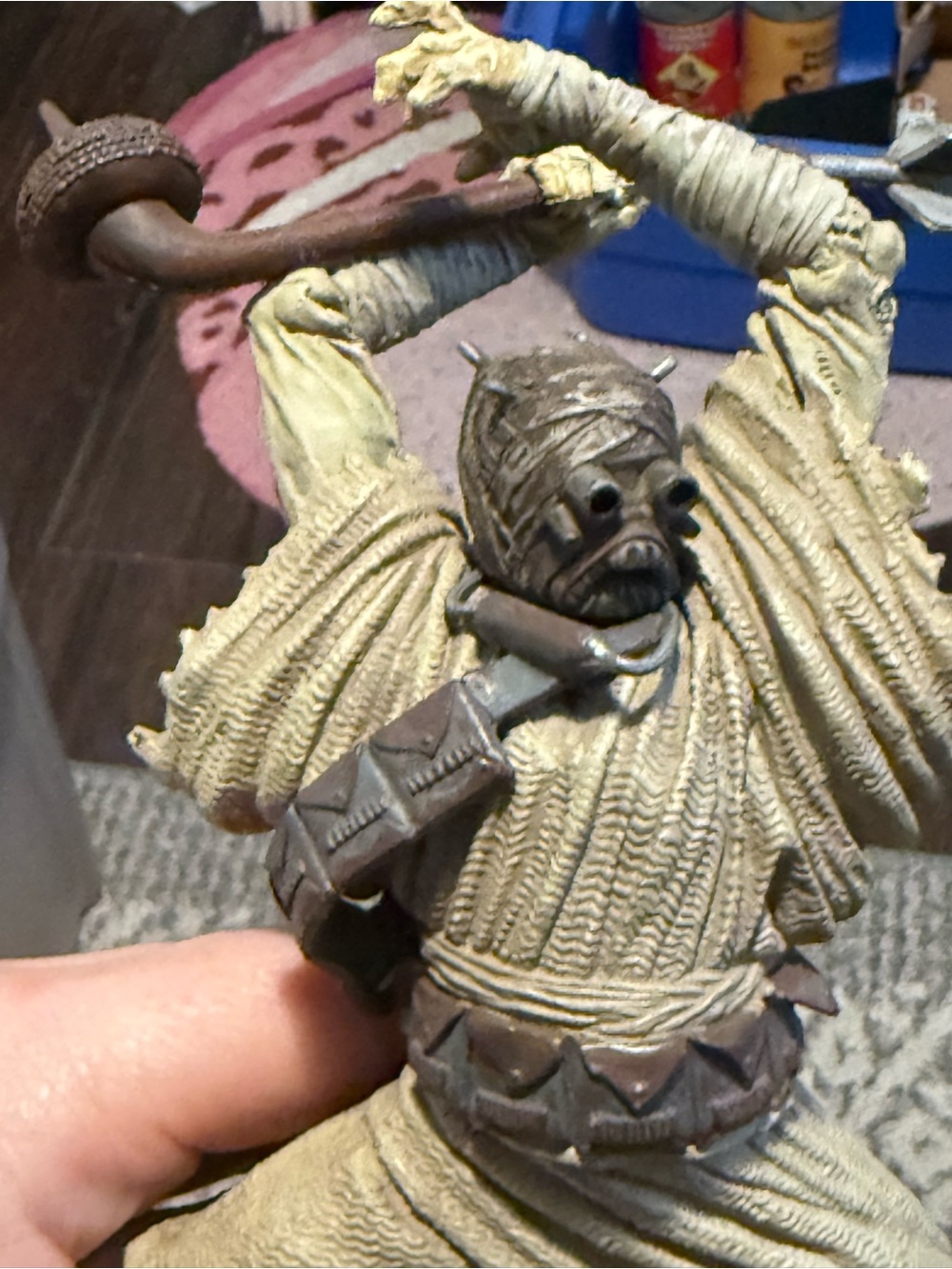 Hasbro Star Wars Unleashed 6" Figure Tusken Raider (Sand People) vintage 2004 - Picture 9 of 9